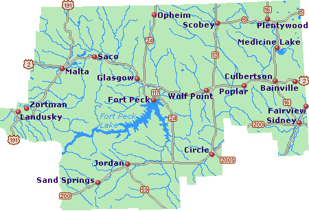 missouri river map. Missouri River County Map