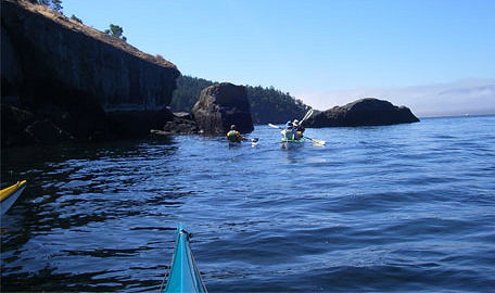 Sea Kayaking the Gulf Islands British Columbia GoNorthwest.com photo.