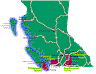 BC Winery map