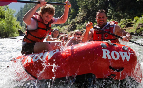 ROW Adventures Oregon rafting the Rogue River
