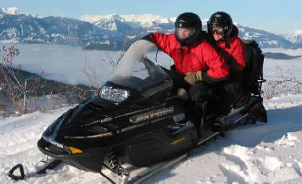 Snowmobile Tours Mountain Springs Lodge
