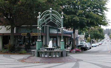 Scenic corner in Edmonds