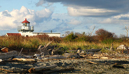 Point No Point Lighthouse, Hansville, Washington by Jean Boyle, Kitsap Images.