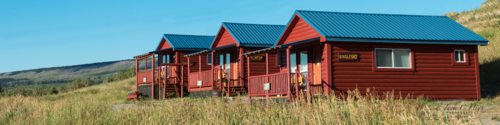 Cabins at St. Mary.