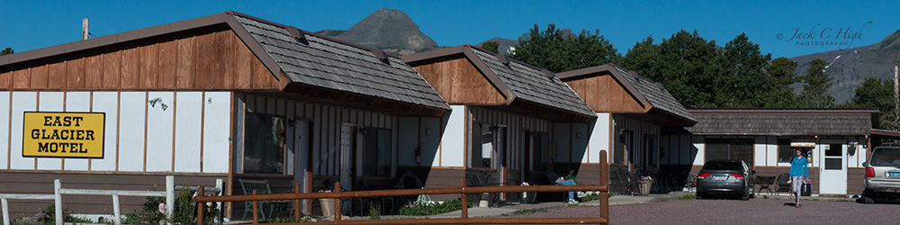East Glacier Motel in East Glacier Park.