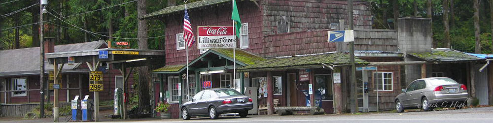 Main Street in Lilliwaup