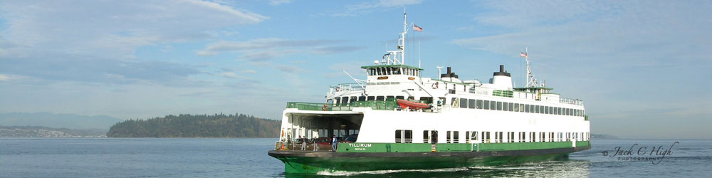 The ferry Tillicum on Puget Sound