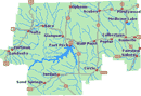 Northeast Montana City and Highway Map at GoNorthwest.com