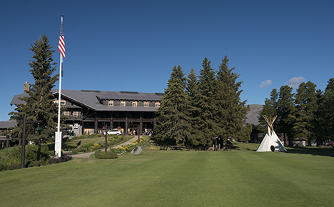 The Historic Glacier Park Lodge